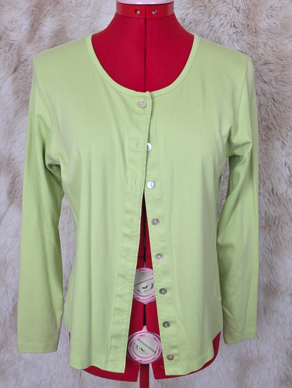 L.L.Bean Supima Cotton Cardigan Sweater Women's Small